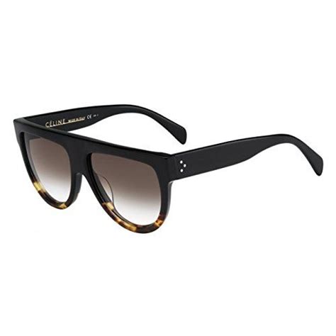 Celine Women's41026/s Fu55i Black/havana Sunglasses 58mm.